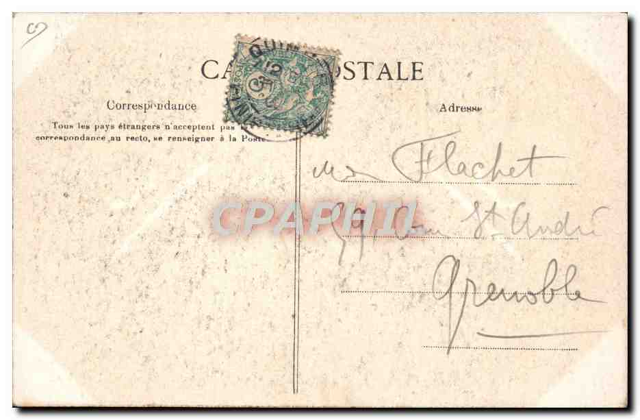 Plougastral-Daoulas — Les mariages — Les invités en famille — éditeur non visible — Verso