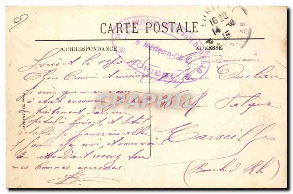 CPA Folklore Bretagne Industrie sardiniere L'huilage  — Rückseite