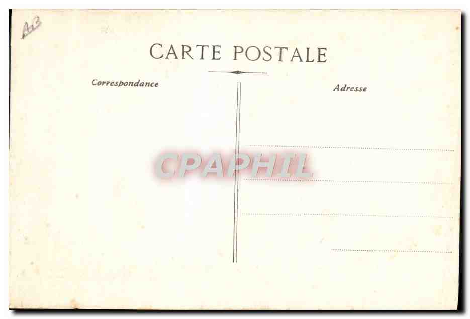 CPA Fais ton choix — Rückseite