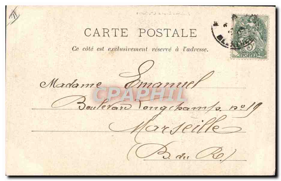 Jean Jaurès — Soutien aux électeurs — Photographe Rouver et Cie, Nîmes, n°4 — Verso