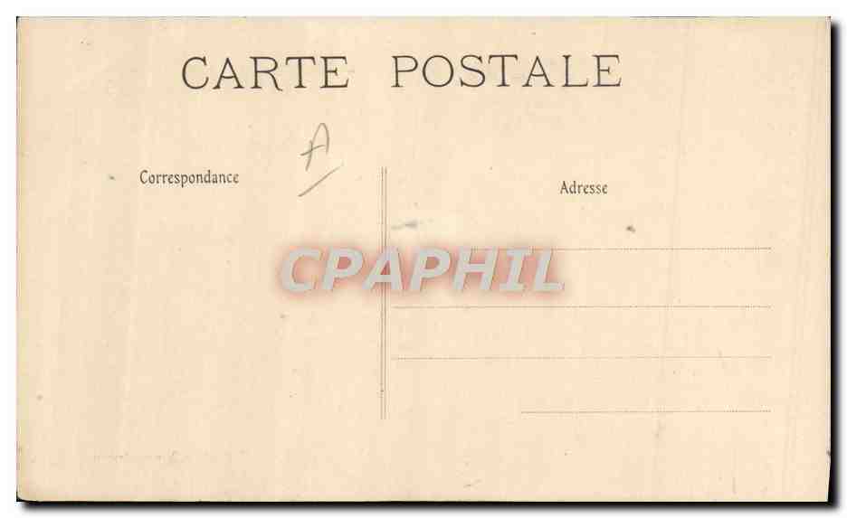 CPA Les trois freres s'opposent a l'inventaire de l'eglise de Cominac Ariege Chien — Verso