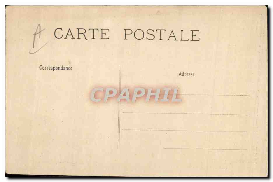 CPA Separation Eglise Etat — Verso