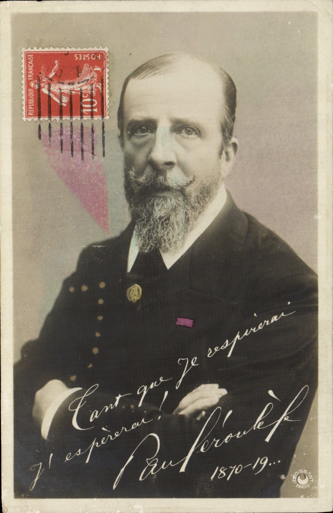 Paul Séroude — Portrait — Éditeur : Carte Postale