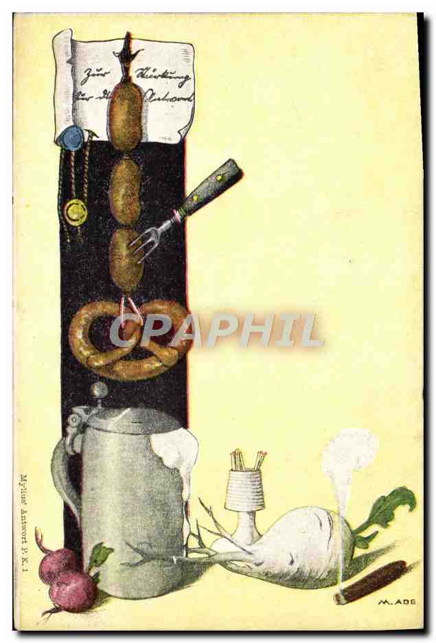 CPA Legumes Saucusse TOP Tabac Cigare