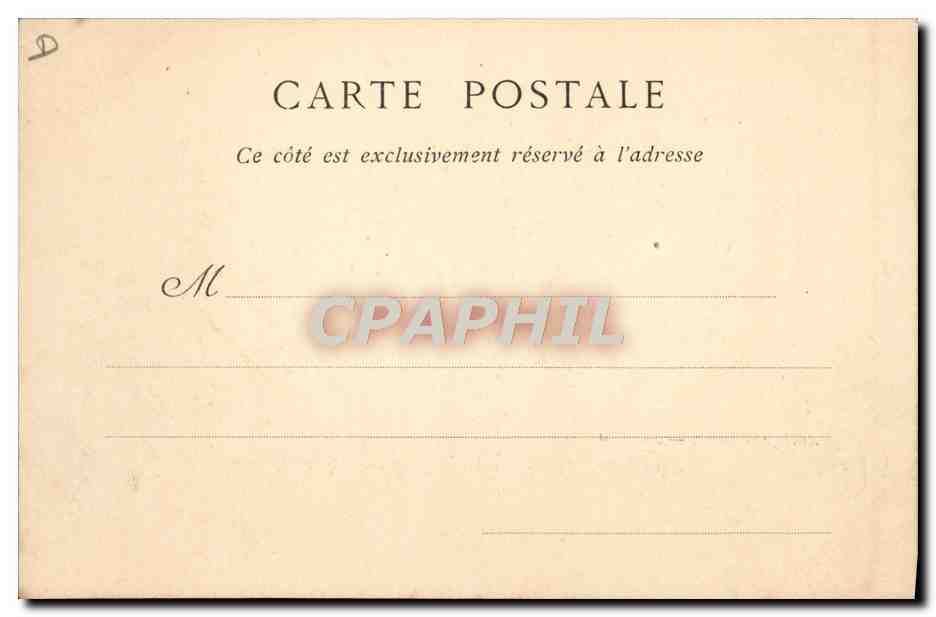 CPA Attelage de boeufs  — Rückseite