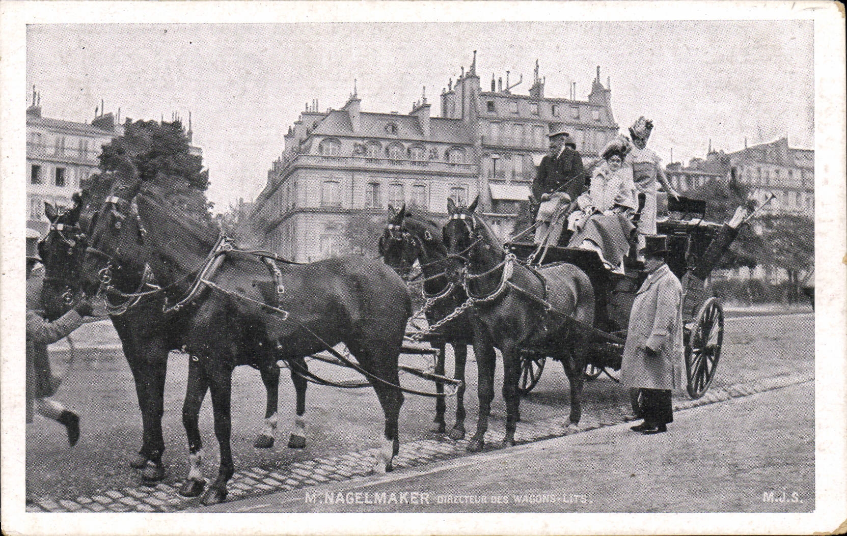 M. Nagelmaker - Directeur des Wagons-Lits — Paris