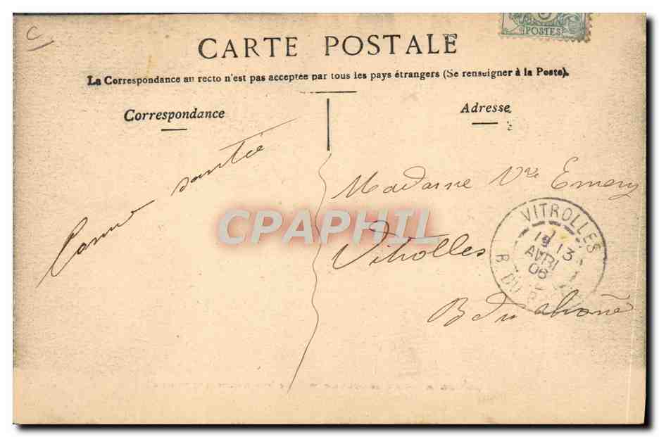 Zèbre Isabelle Rayée de Brun — Jardin d'Amatation — éditeur non visible — Verso