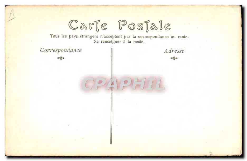 CPA Attelage Carle Vernet Un coucou En route pour Saint Cloud  — Verso