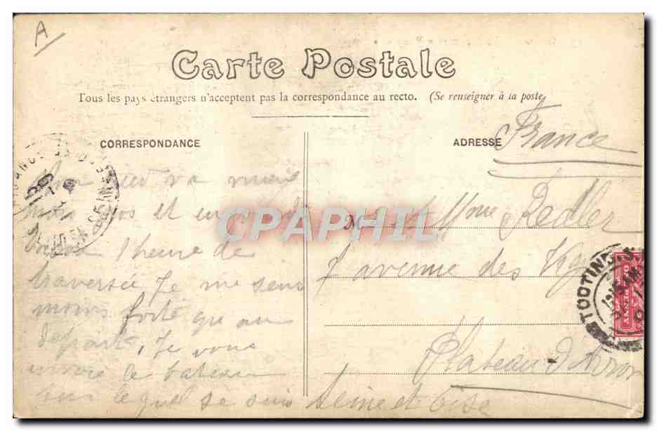 Dieppe — Le Steamer « Dieppe » — S. Jorschau & Cie, n° 937 — Reverso