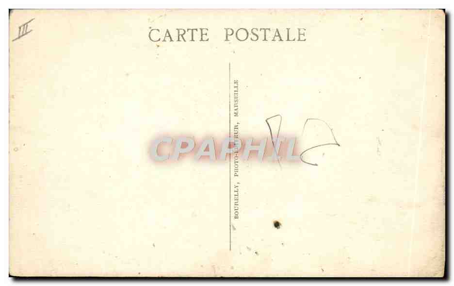 DUMBÉA — Paquebot des Messageries Maritimes — Bouterelly, Marseille — Achterkant