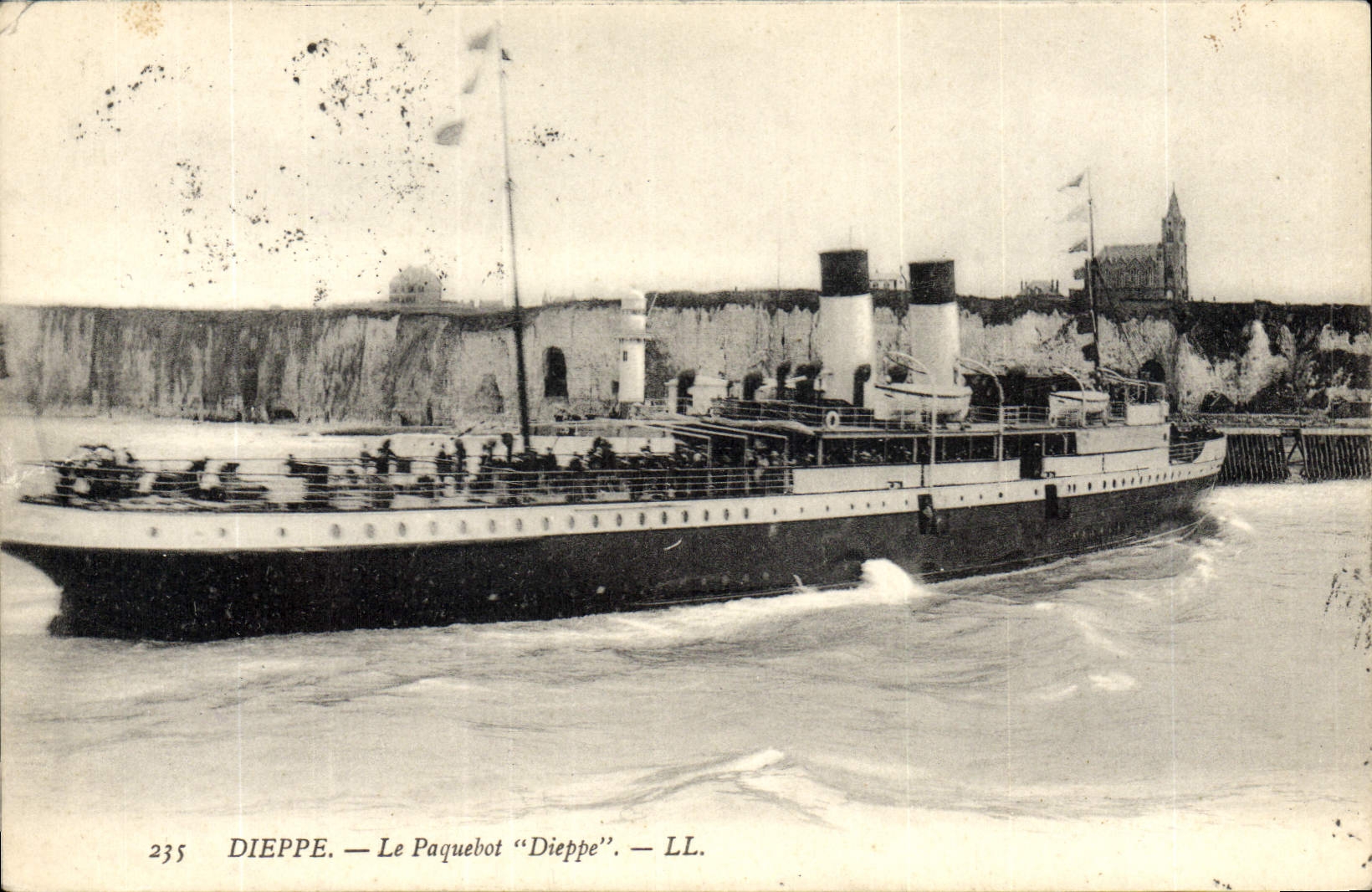 Dieppe — Il Piroscafo "Dieppe" — LL