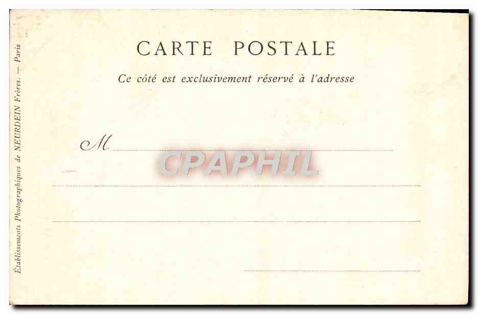 CPA Fantaisie Enfants Marchande de maree Poissons — Rückseite