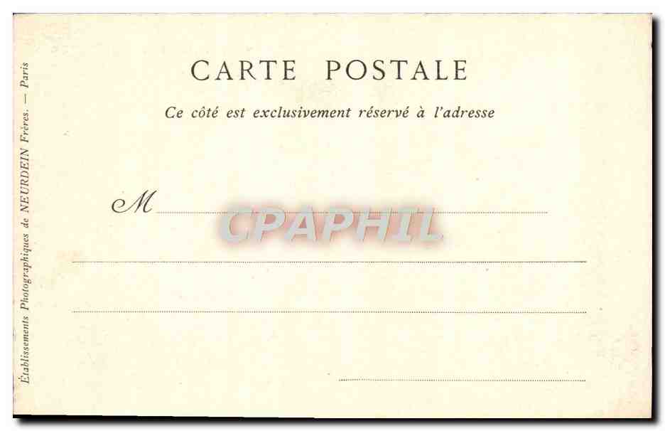 CPA Fantaisie Enfants Marchande de maree Poissons — Rückseite
