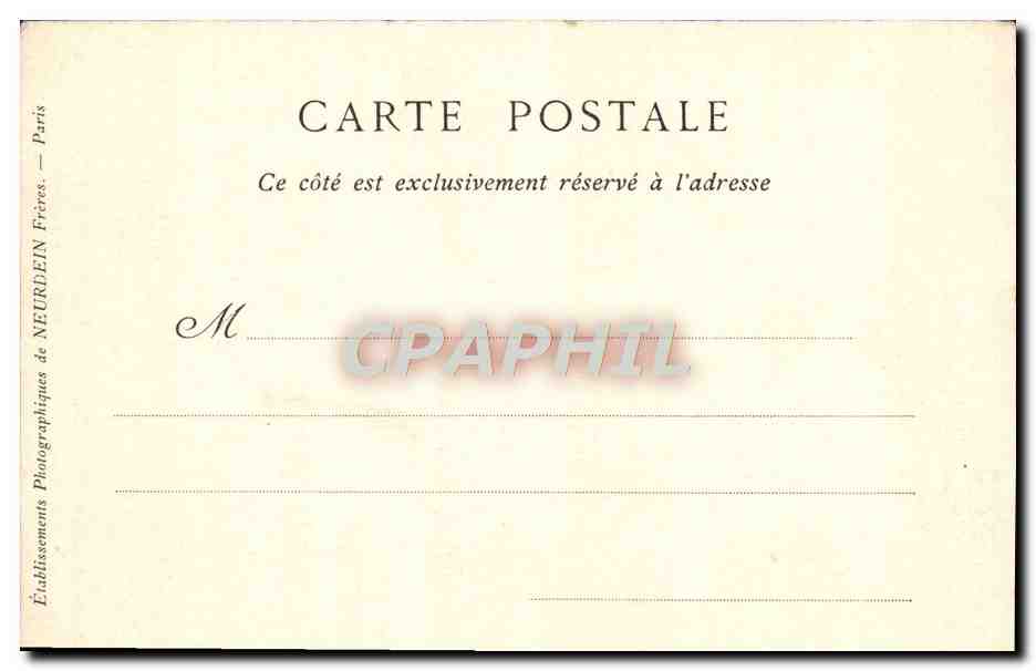 CPA Fantaisie Enfants Marchande de maree Poissons — Rückseite