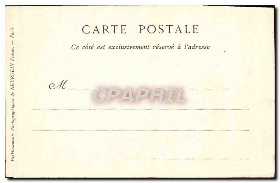 CPA Fantaisie Enfants Marchande de maree Poissons — Verso
