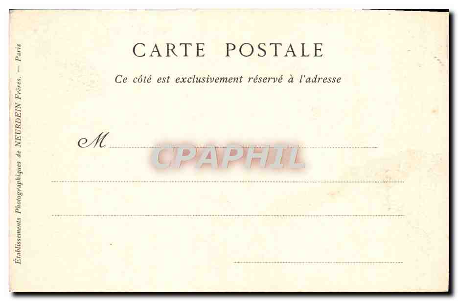 CPA Fantaisie Enfants Marchande de maree Poissons — Verso