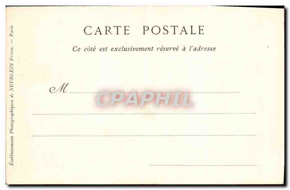 CPA Fantaisie Enfants Marchande de maree Poissons — Verso