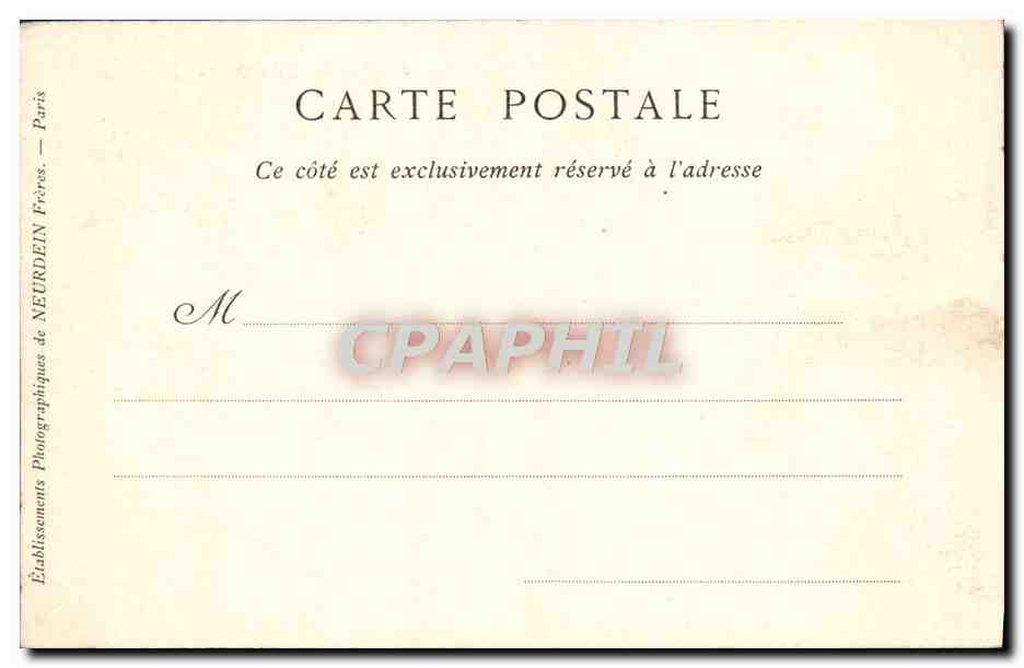 CPA Fantaisie Enfants Marchande de maree Poissons — Verso