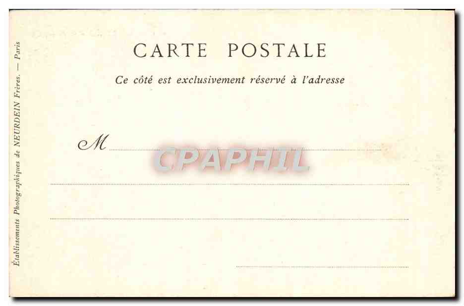 CPA Fantaisie Enfants Marchande de maree Poissons — Rückseite