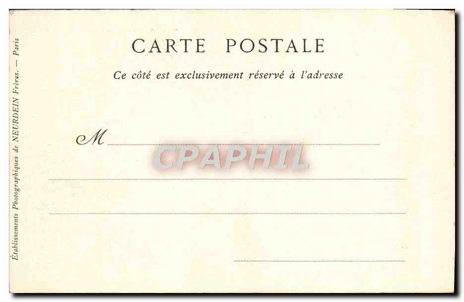 CPA Fantaisie Enfants Marchande de maree Poissons — Verso
