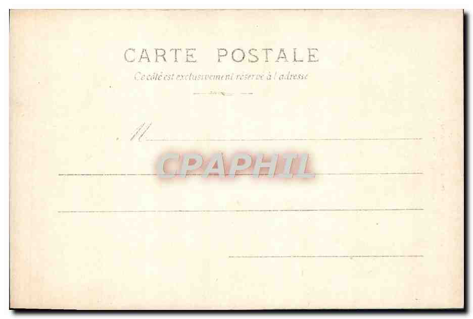 CPA Fantaisie Enfant La petite institutrice — Verso