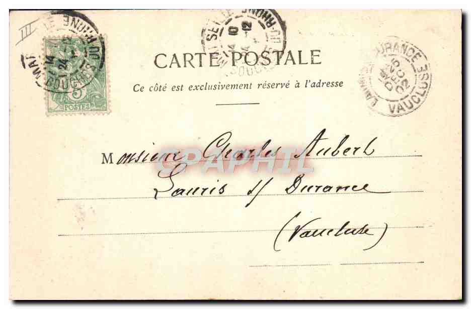 CPA Fantaisie Enfant Le Noel du petit ramoneur — Rückseite