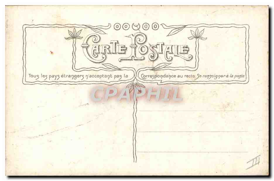 CPA Fantaisie Prenom Marie — Rückseite