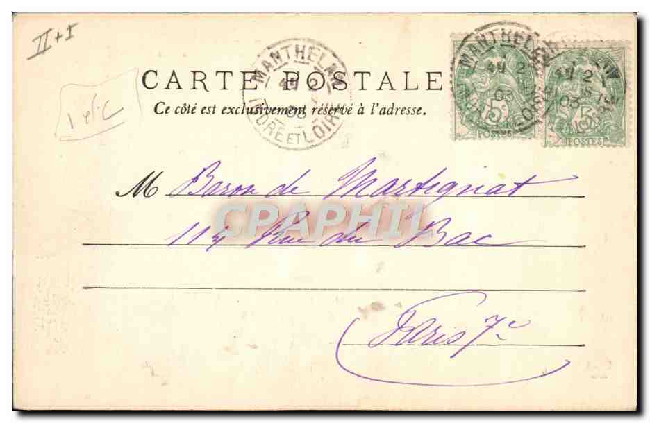 Les Rives de la Loire à Amboise — Paysage du Centre, n°73 — Éditeur non identifié — Verso
