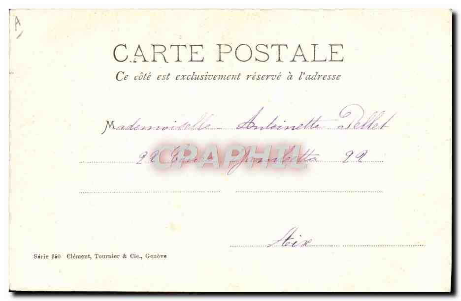 CPA Fantaisie Illustrateur Femme  — Rückseite