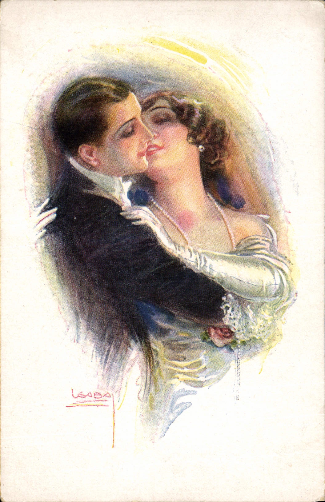 CPA Fantaisie Illustrateur Femme 