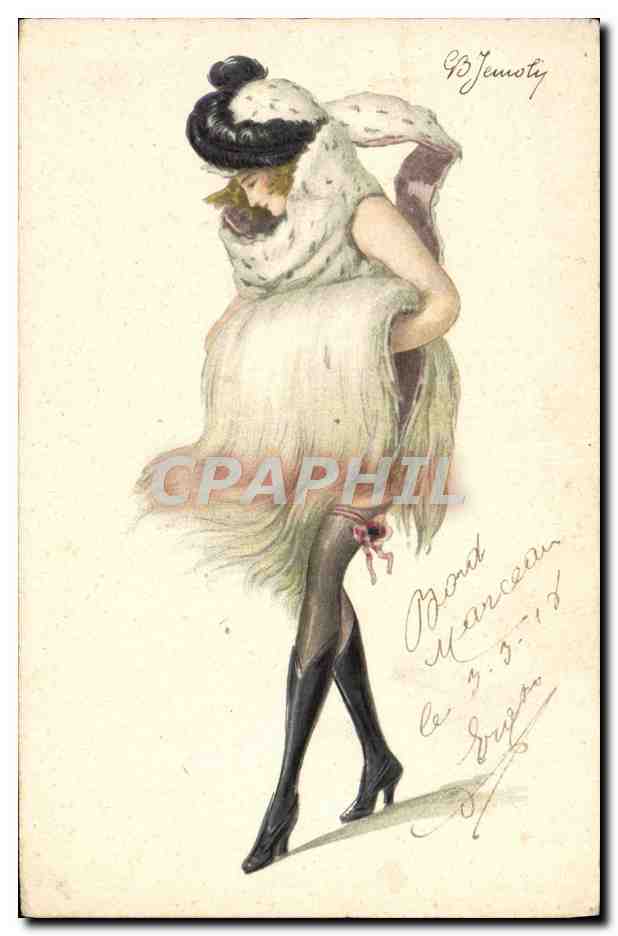 CPA Fantaisie Illustrateur Femme