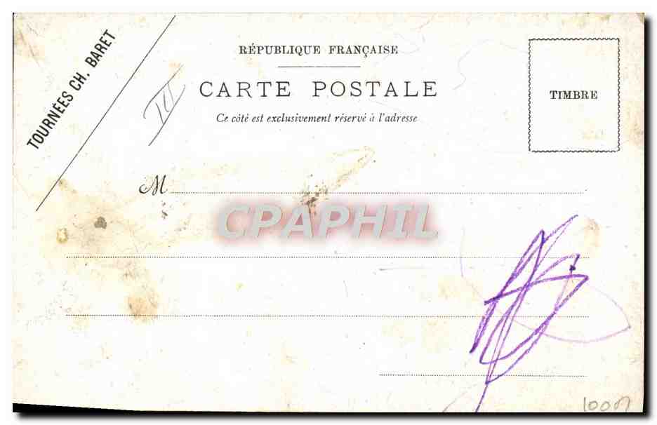 CPA Fantaisie Illustrateur Pyramides Napoleon des tournees Job Napoleon 1er — Rückseite