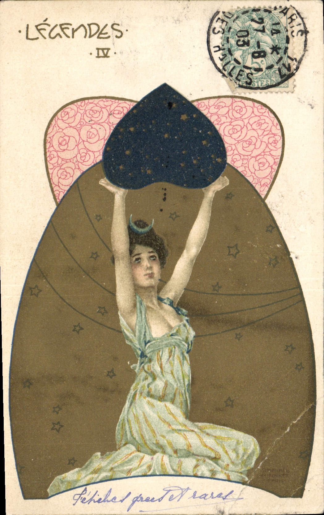CPA Fantaisie Illustrateur Raphael Kirchner 
