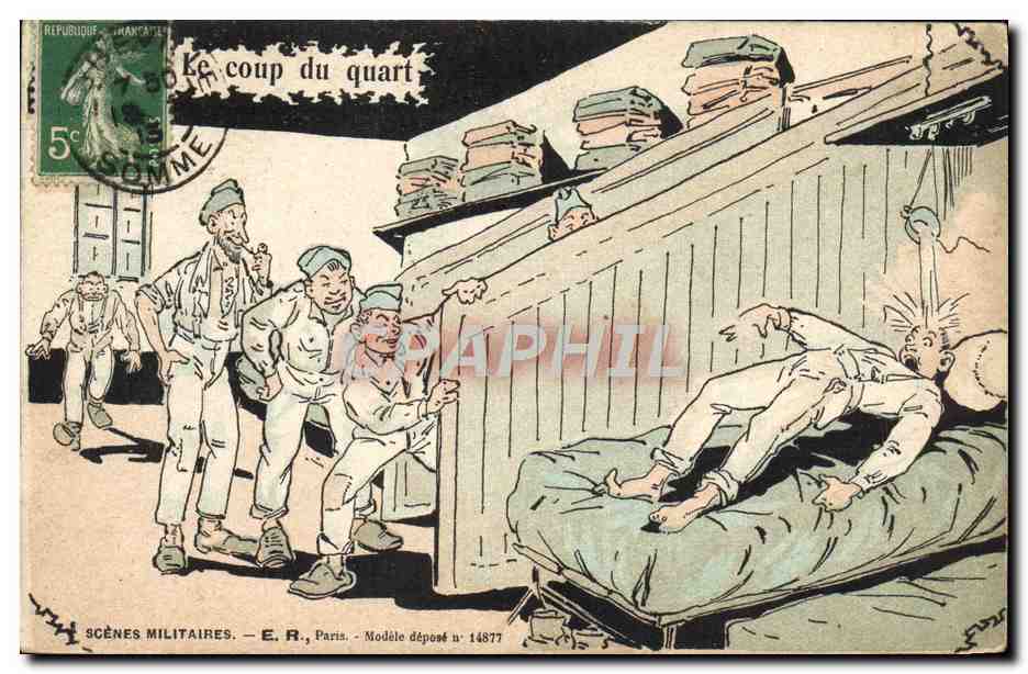 Militärszenen — Der Quart-Moment — E.R., Paris, Nr. 14877