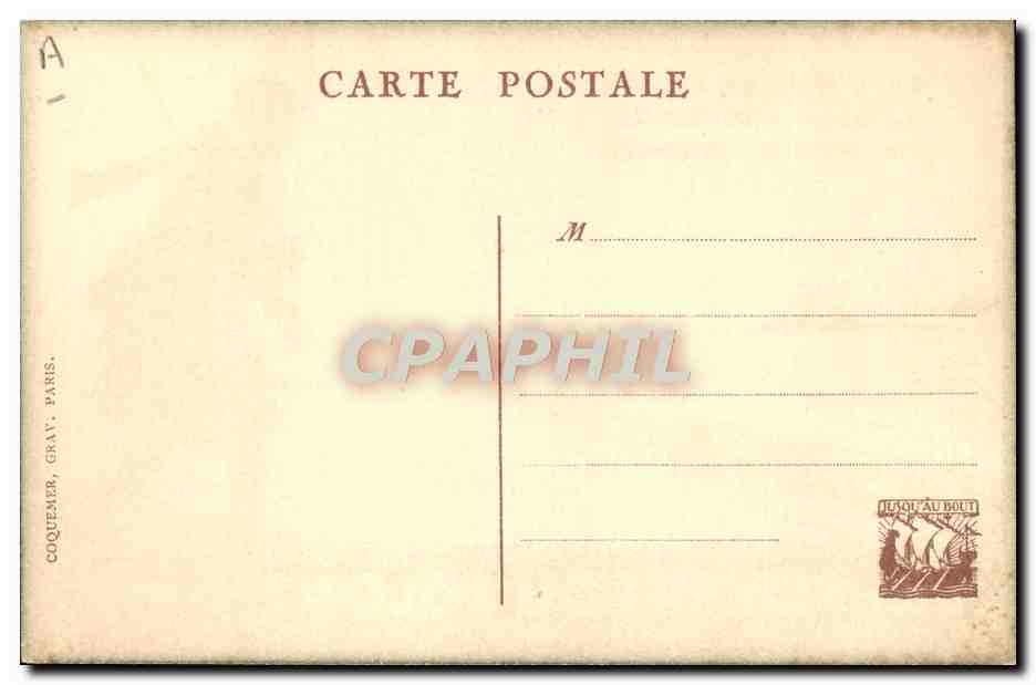 CPA Militaria Les foyers du soldat Union Franco-americaine YMCA — Verso
