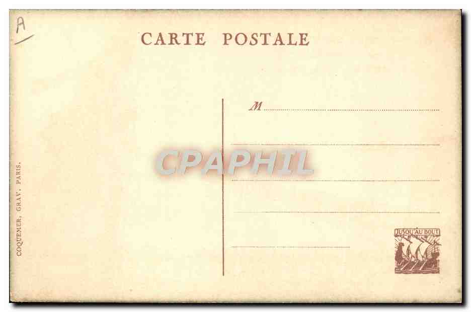 CPA Militaria Les foyers du soldat Union Franco-americaine YMCA — Rückseite