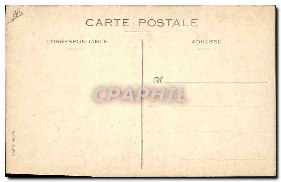 CPA Militaria Credit Commercial de France Labourage Charrue Emprunt — Rückseite