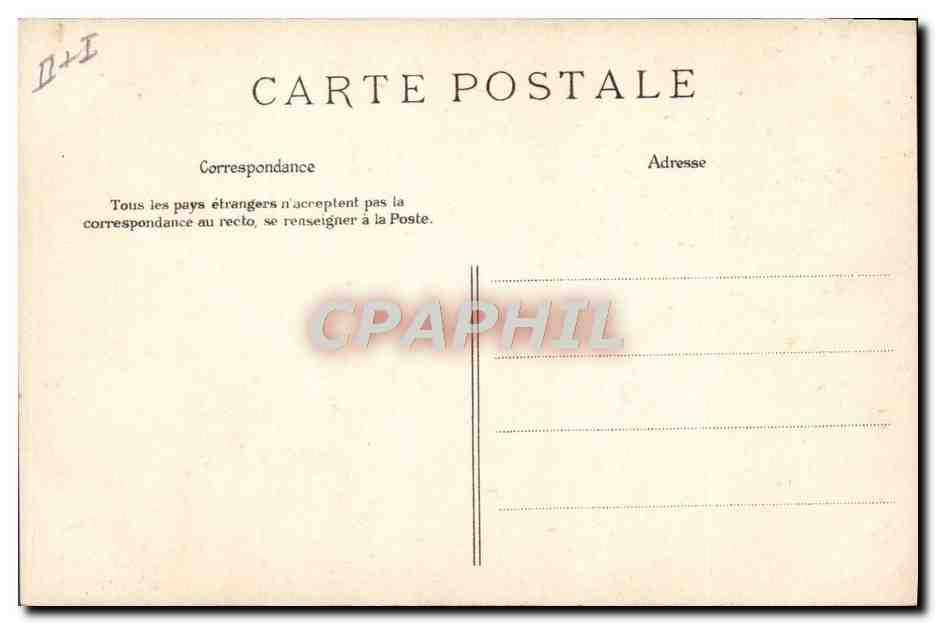 CPA Folklore Petits maraudeurs — Verso