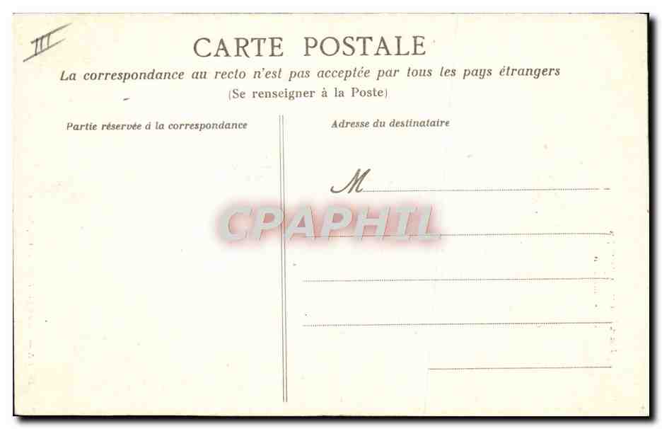 CPA Folklore la vie aux champs Doux entretien — Verso
