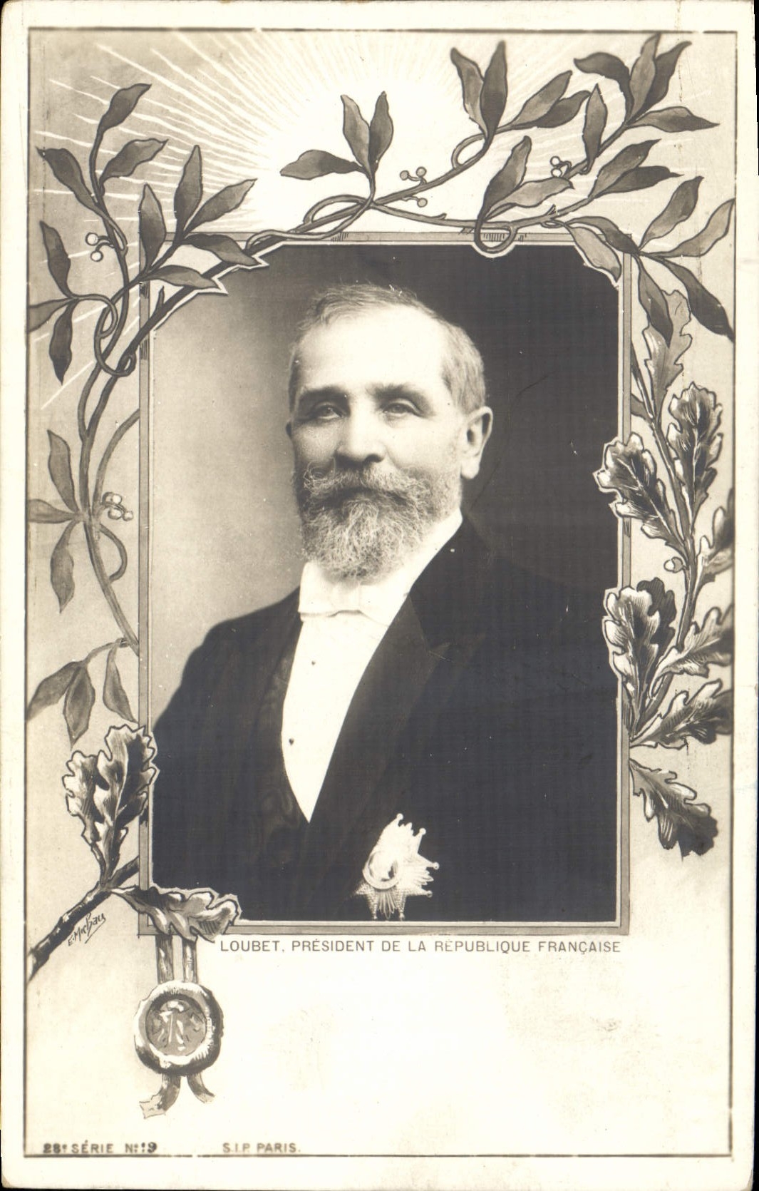 Loubet, Président de la République Française — S.I.P. Paris, série n°9