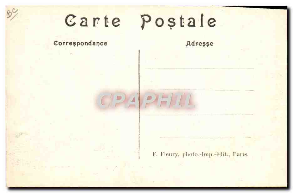 Congrès de Versailles — 17 janvier 1913 — Arrivée des parlementaires et de M. Dubost, Président du Sénat — F. Fleury, photo-imp.-édit., Paris — Reverso