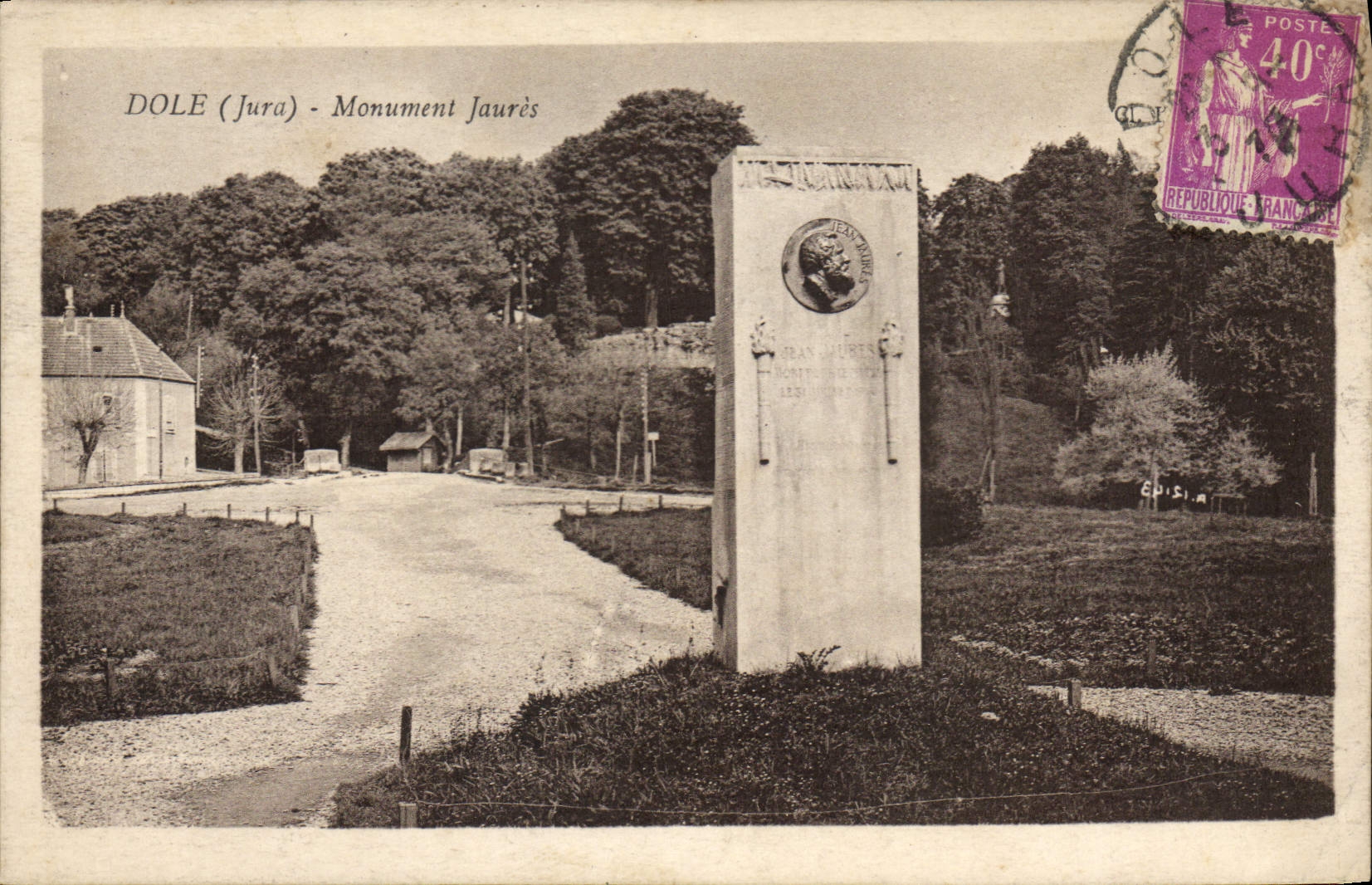CPA Dole Monument Jaures