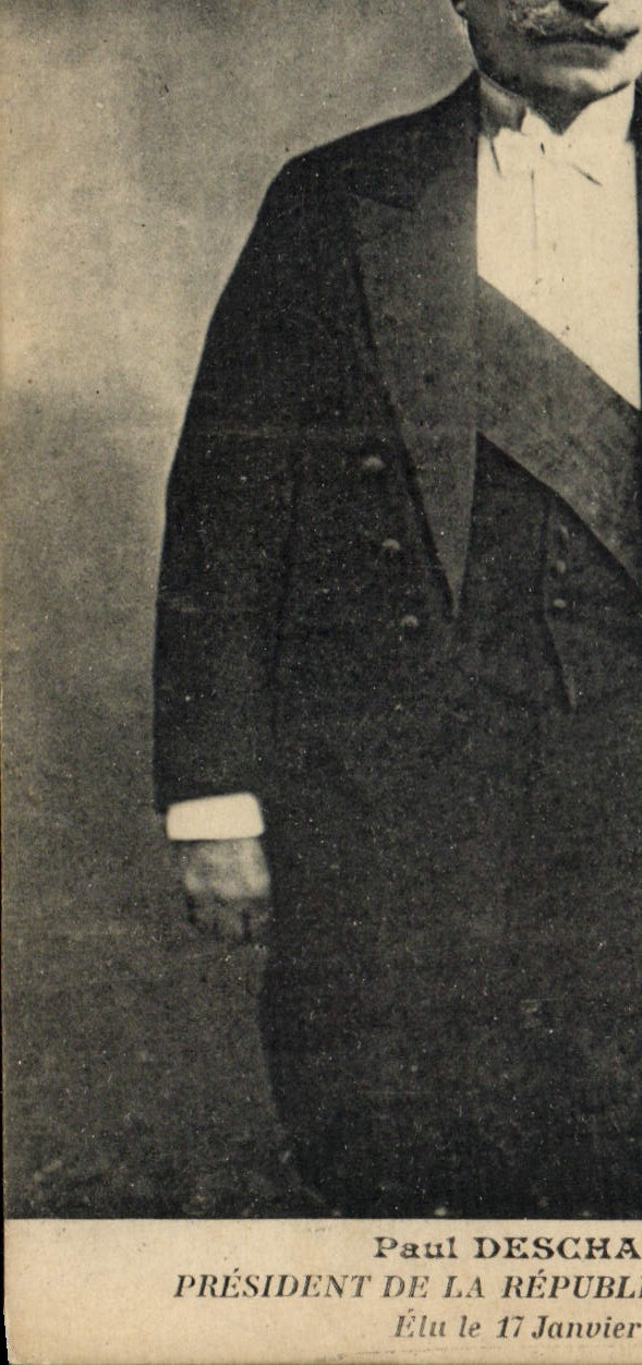 Paul Deschanel — Président de la République — Élu le 17 Janvier — L. D. Paris