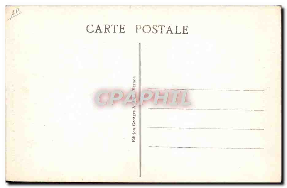 Cocherel (Eure) — Le coin préféré du Président Briand à l'auberge « Bon Accueil » — Édition Georges André Vernon — Reverso
