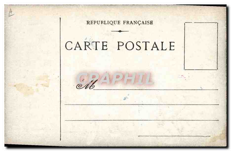 Scène de rue — trois personnages — éditeur inconnu, n° de série non visible — Achterkant
