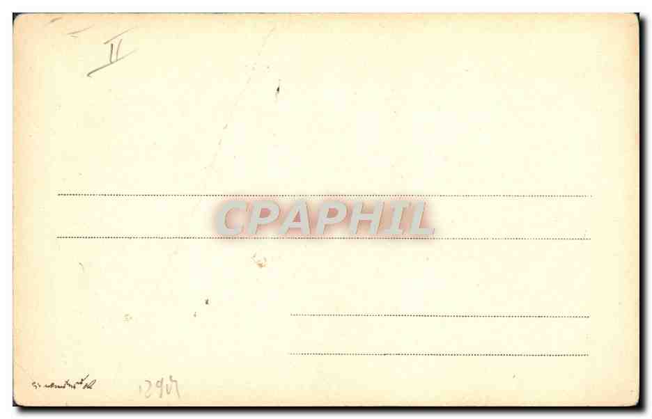 CPA Fantaisie Tabac Cigare — Rückseite