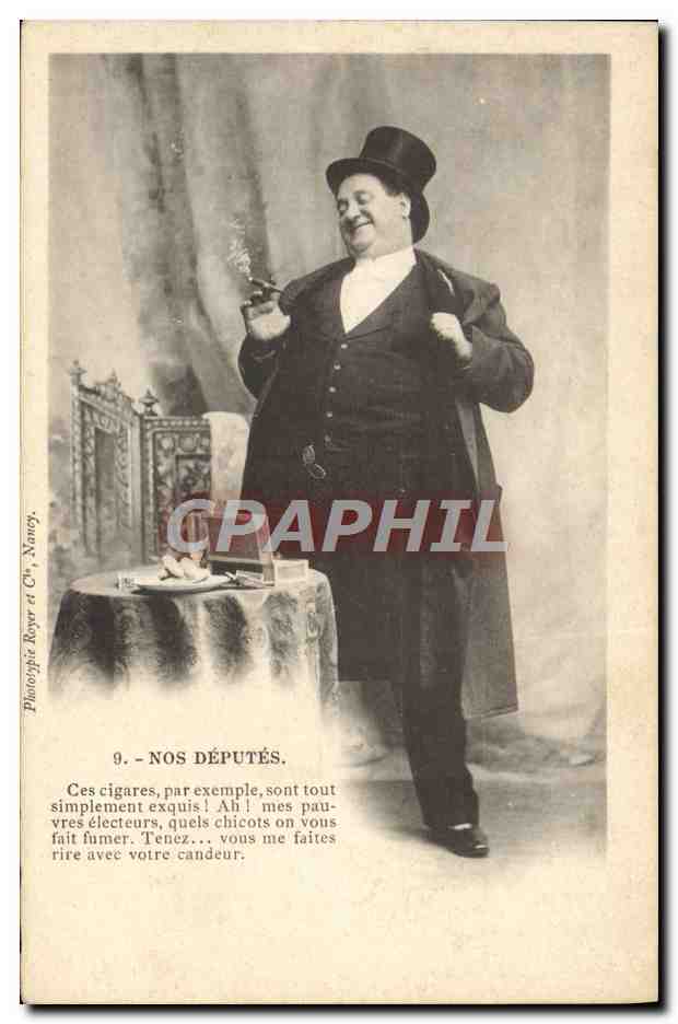 Députés — caricature politique — Phototypie Royer et Cie, Nancy, n°9