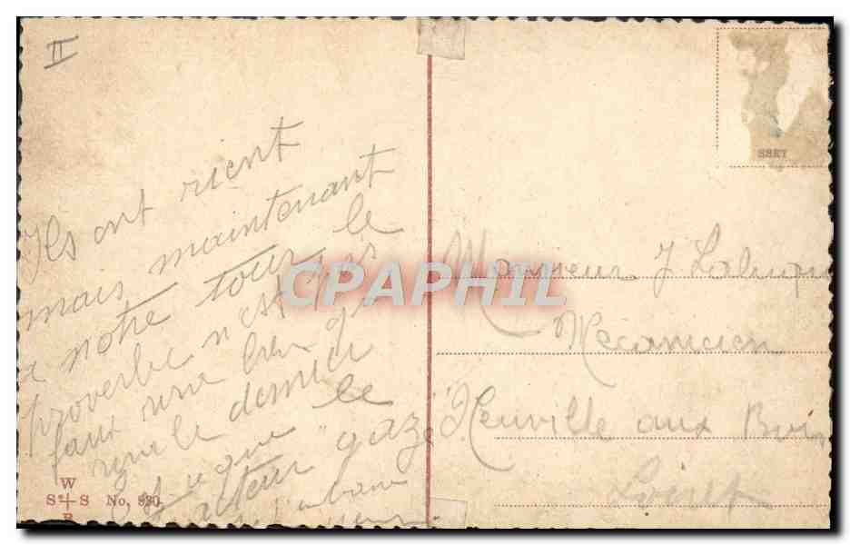 CPA Fantaisie Tabac Cigare Soldat Militaria — Rückseite