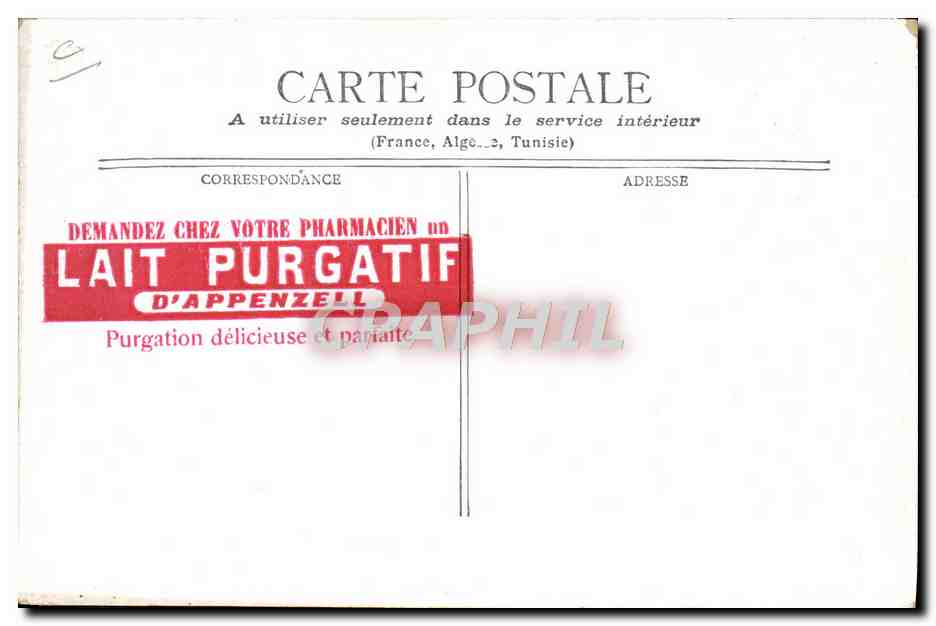 CPA Attelage Zebre a Robe Isabelle rayee de brun Afrique Jardin d'acclimatation Paris — Rückseite