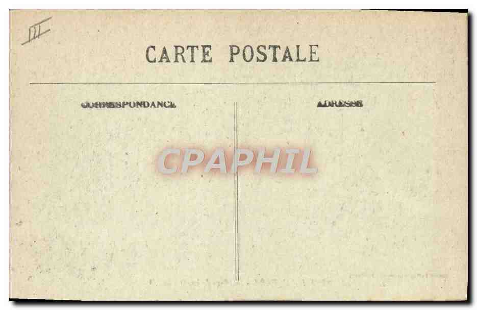 CPA Attelage de Boeufs Dordogne Pharmacie — Rückseite